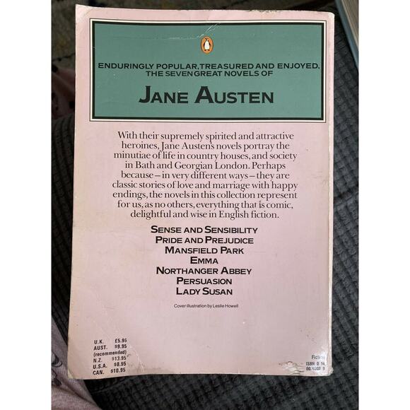 The Complete Novels of Jane Austen by Jane Austen (1989, Trade Paperback) - Picture 5 of 5
